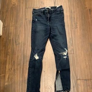 Abercrombie distress jeans